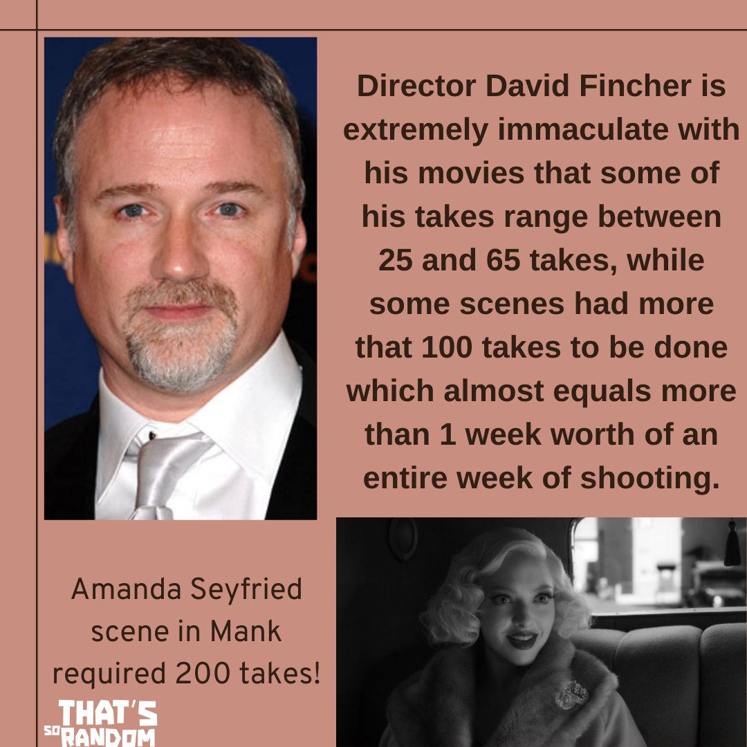thatssorandom__'s tweet photo. #director #davidfincher #movie #movies #moviescene #mank #moviesscenes #movietakes #immaculate #amandaseyfried #directorfact #information #fact #facts #factsoflife #themoreyouknow #thatssorandom #thatssorandomeveryday #random #randomfact #randomfacts #randominformation #knowmore https://t.co/hdmDkCzRB3