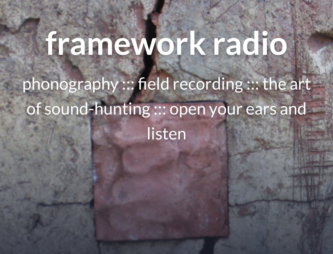 sIREN_ECA's tweet photo. Tune in tonight @ResonanceFM 11pm GMT for #frameworkradio edition 739 featuring the recently released album Enacting Traces by our own Eleni-Ira Panourgia! 🎧 https://t.co/Ceigm4lMdQ https://t.co/uJPvhGydDT