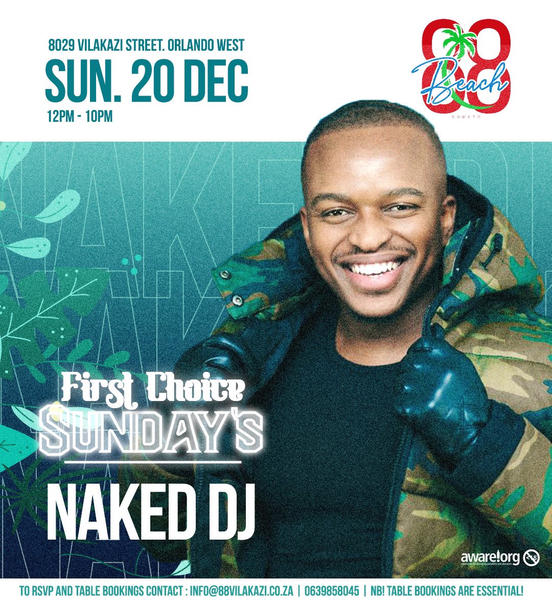 88BeachSoweto_'s tweet photo. First Choice Sundays is where we at this afternoon at 88 Beach ππ¦©
Join us as we introduce our First Choice Sundays with @DjChoice1_0 nothing but good music and vibes π₯πΎπ₯ππ½
#FirstChoiceSundays
#88BeachVilakazi https://t.co/KYzwjToZ1u