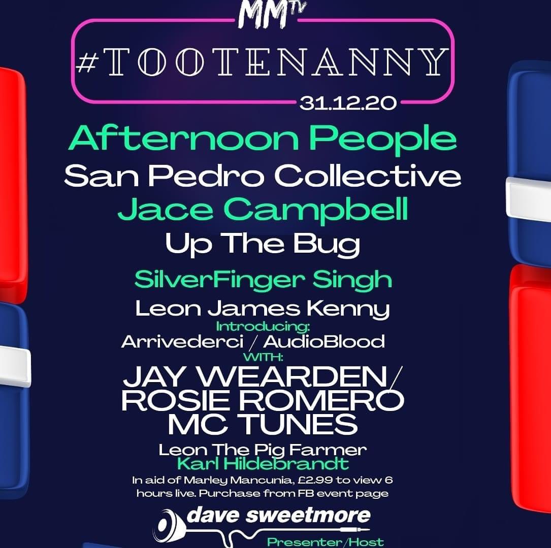 NEW YEARS EVE PARTY on your tv via <a href="/mmtvmcr/">MMTVMCR</a> 
I’ll be hosting a mega line up of bands and DJs 
Tickets only 2.99 - fb.me/e/1R5x24jCP