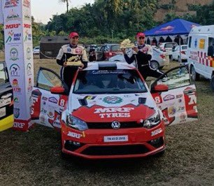 INRC Round 2 Flash: <a href="/gillracing/">Gaurav Gill</a> and <a href="/Musasherif/">Musa Sherif</a> win Round 2 of #FMSCI #INRC2020 #RallyofArunachal. 👏👏
<a href="/amittrajit/">Amittrajit Ghosh</a> &amp; <a href="/ashwinrallying/">ashwin naik</a> finish second followed by <a href="/KarnaKadur/">Karna Kadur</a> &amp; <a href="/nikhilvpai/">Nikhil V. Pai</a>. 

#MRF #INRC #RallyofArunachal2020