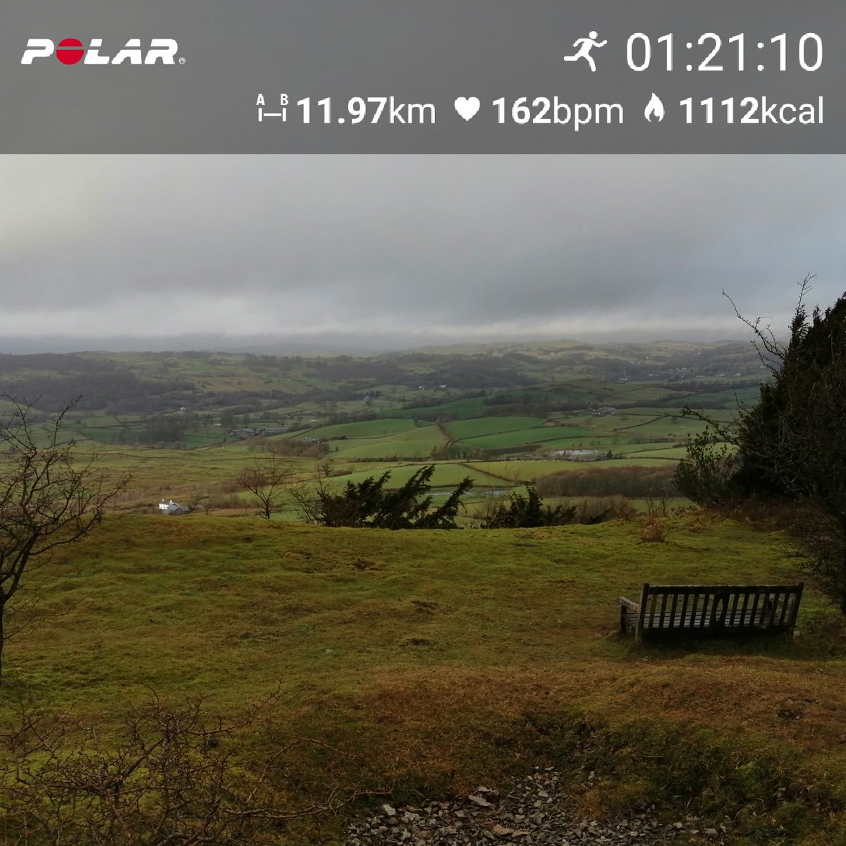 Difficult one, muddy and sloppy 🌧️🏃🏻
#cumbria #notjustlakes #CR_UK #run #running #UKRunChat #landscape #247running #runr #lakedistrict #wet #muddyrun #trailrun 
#exercise #StayActive #winter #Sonicstriders #twittawinterchallenge #getOffTheChair #getOut