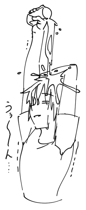 さっき背伸びしたら起きた事故です(`、3_ヽ)_ 