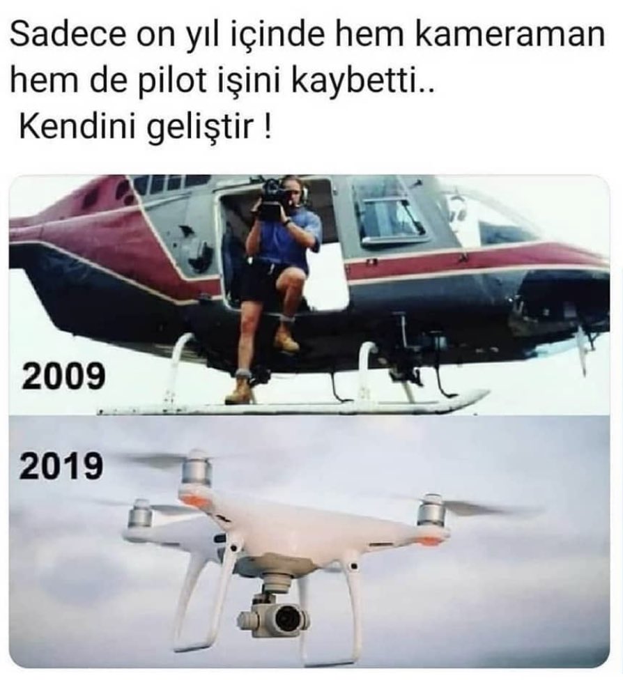 Değişime ve teknolojiye ayak uyduramazsanız, yok olmaya mecbursunuz!..