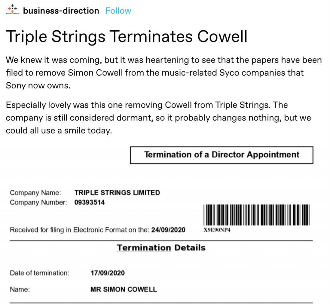 The time he fired Si from his record label.