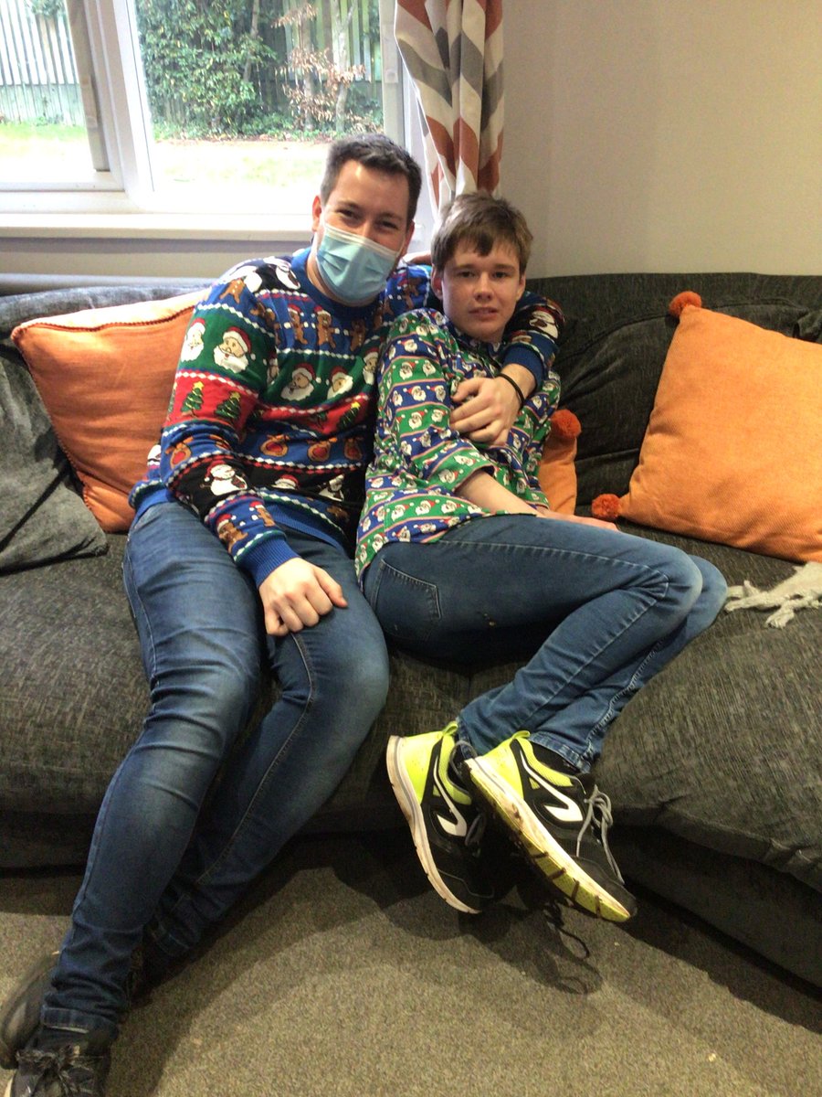 Christmas jumpers, Christmas dinner &amp; good fun! #StayAtHome #westillhavefun
