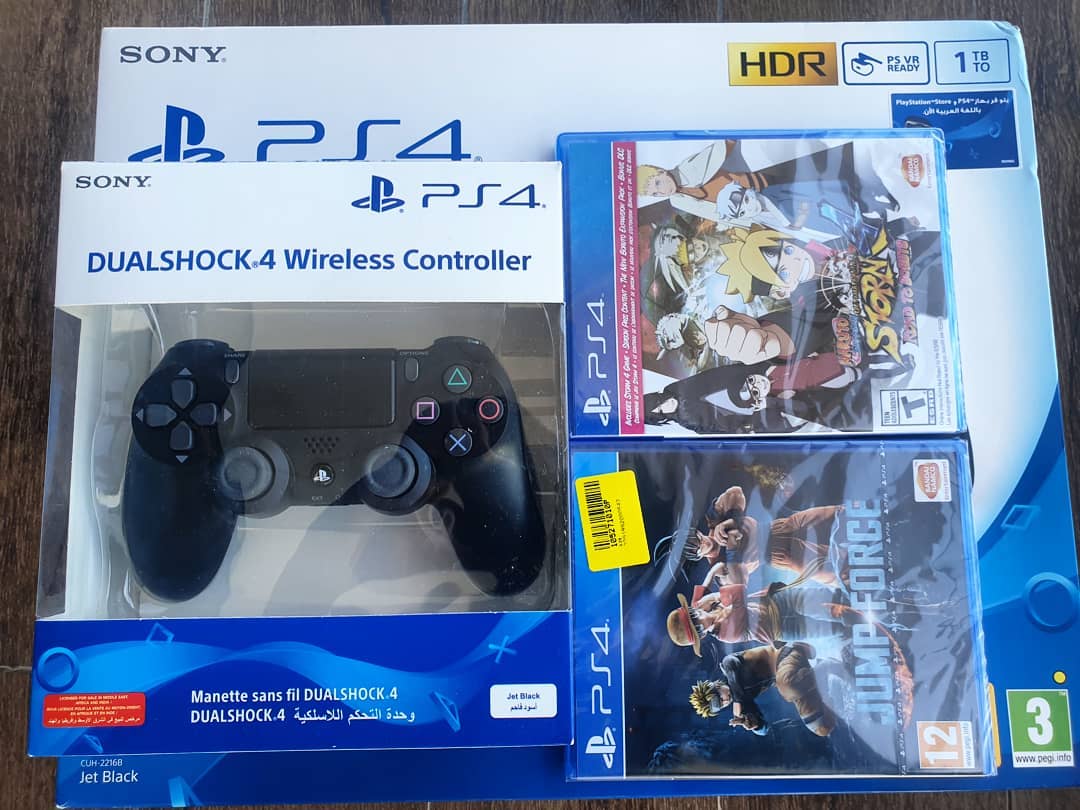 oga_tech's tweet photo. Client order delivered and ready to be shipped!!! Why haven't you shopped with us yet?

#OgaTech #PS4 #Naruto #Jumpforce #Sony #PS5 #Nigeria #Lagos https://t.co/1xHwkGOWIL