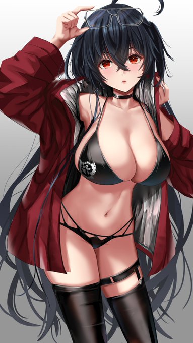 #大鳳
#アズレン 
レースクイーンの大鳳を描きました! 