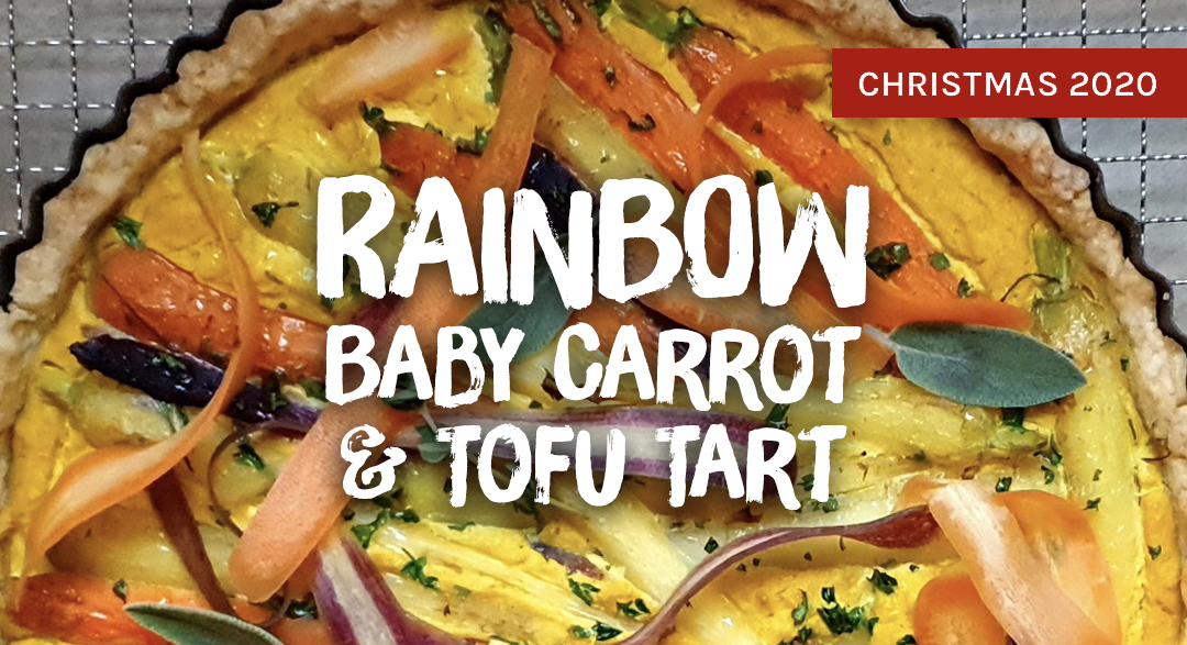 Baby rainbow carrots, fresh thyme and parsley come together in this vibrant, tofu tart. Try this recipe and order your seasonal fruit, vegetables, herbs and ingredients on our website bit.ly/2J46PRE
 #seasonalveg #christmas  #recipe #lovemetender #explorelovemetender