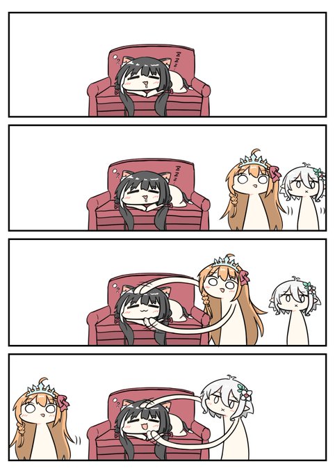 プリコネの4コマな気がするものです 
