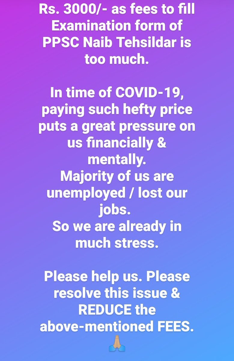 RamanRa82448422's tweet photo. @capt_amarinder @Simranjitboxer Pls pay attention towards this @capt_amarinder 
#Punjabgovt_Reduce_ExamFees https://t.co/nyIFcPn7PJ