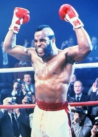 Clubber Lang. I love Mr T but Clubber killed Mickey.
