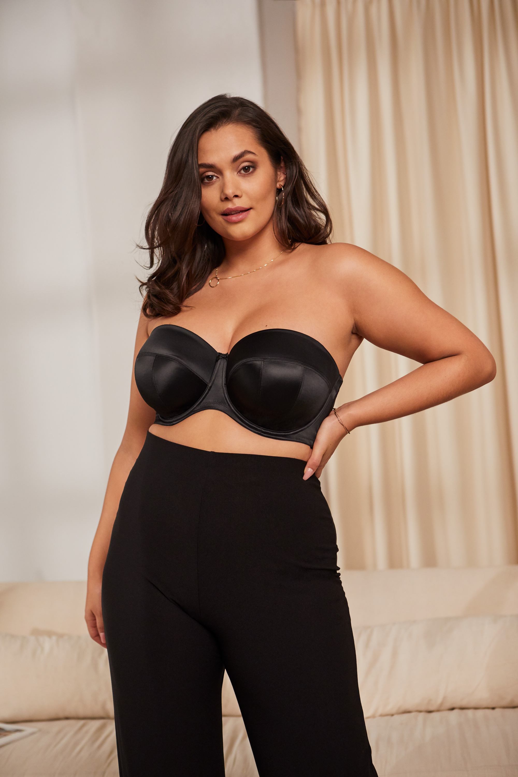 Panache Lingerie on X: Yet to find a supportive strapless bra? Dana by  Sculptresse is available in 34-46 bands and D-J cups! Offering amazing  support and lift without the straps 🙏 🔍