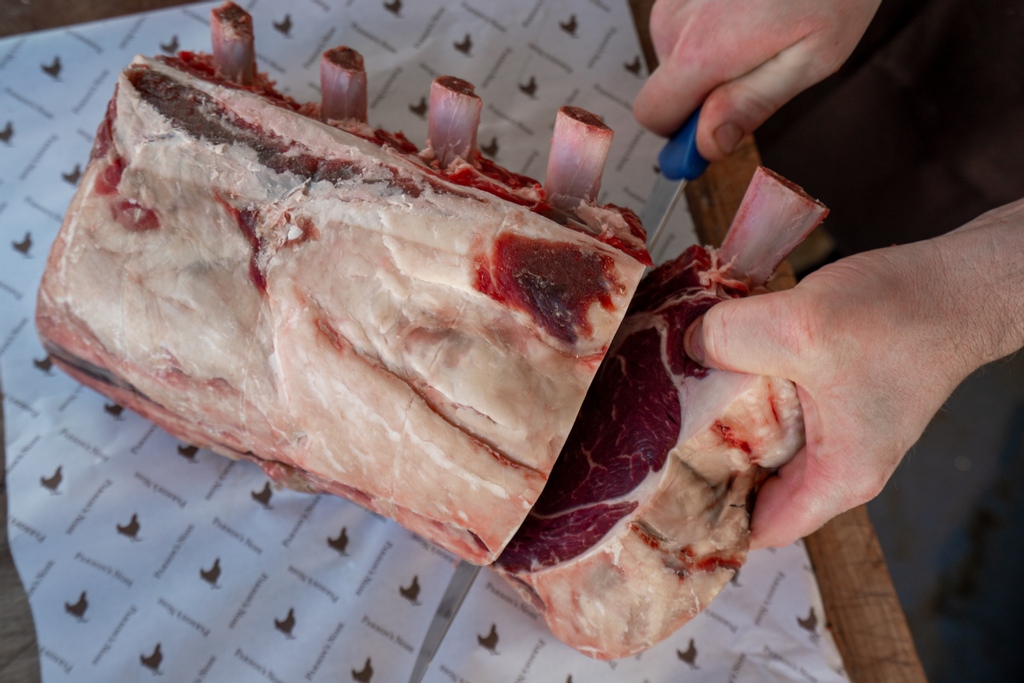 A cut that's very popular at this time of year, it's none other than our legendary cote de boeuf! 🥩

#ParsonsNoseButchers #CoteDeBoeuf