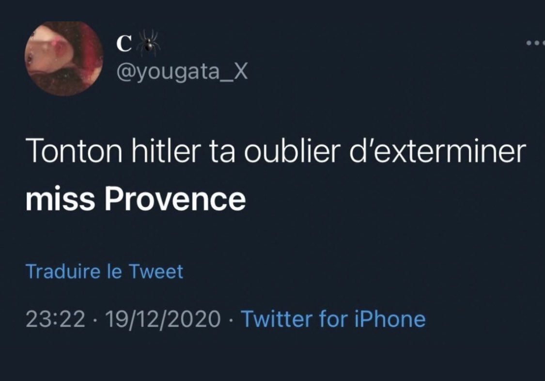CapucineAnav's tweet photo. A Vomir cette fille !!!! Quelle honte à vous tous qui en 2021 tiennent volontairement de tels propos 🤮  @AprilBenayoum De tout cœur avec #MissProvence ❤️❤️❤️ https://t.co/hKvYQoOFH4
