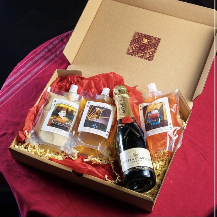 On the 5th day of Christmas my true love gave to me...

A winter cocktail selection from <a href="/BarNightjar/">Nightjar</a>!

Fancy a bit of Normandy Rose? Glacier? Hot buttered rum? This set has all those bases (and more) covered so get one while you still can and #supportlocal 🎄