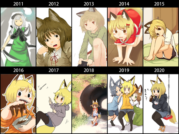 絵描き10年進化録 のtwitter漫画作品 人気順