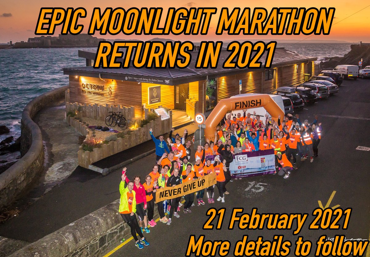EPIC_Purpose's tweet photo. BIG NEWS: EPIC Moonlight Marathon is back! 21 February 2021. More details to follow...#NeverGiveUp #Guernsey https://t.co/0tzB3mkzfD
