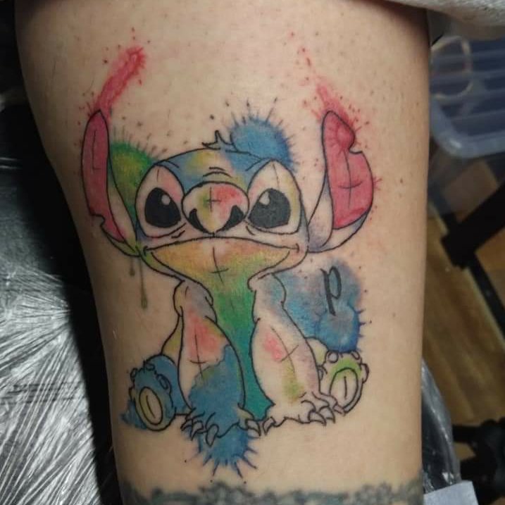 Lio and Stitch tattoo by Roman Kor  Post 30120