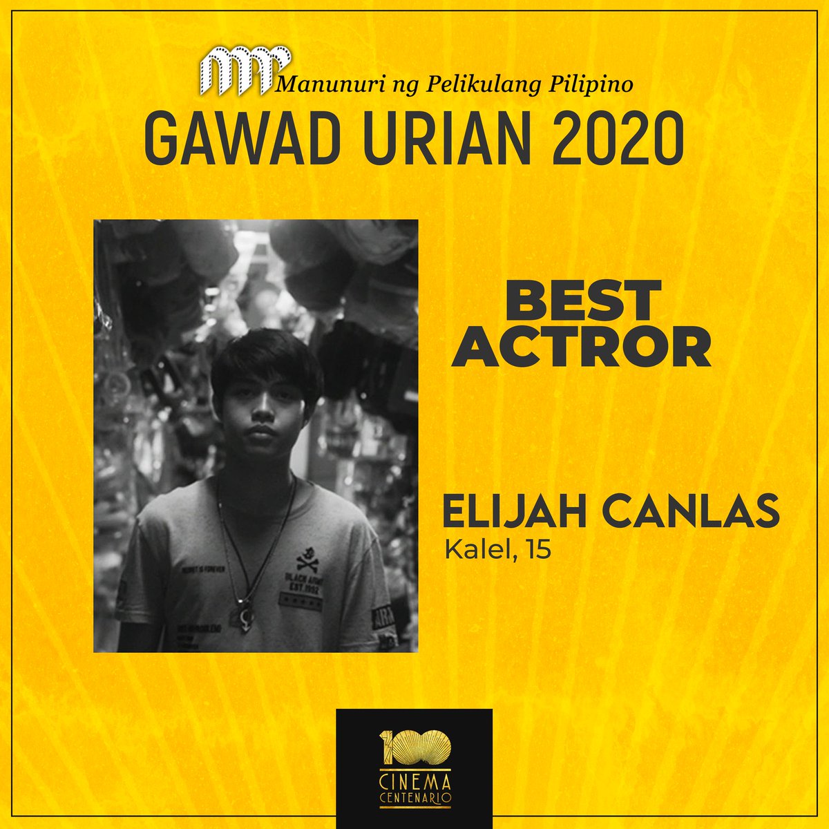 boyslovephp's tweet image. ELIJAH CANLAS REALLY WON THREE BEST ACTOR AWARDS FOR HIS ROLE IN KALEL, 15 IN A YEAR! ONE FROM ASIAN FILM FEST, AN URIAN AND FAMAS!