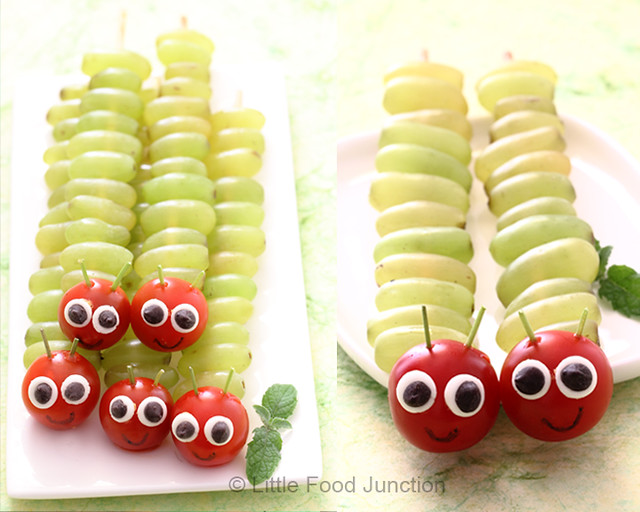 Look, we never thought we'd be telling our audience to eat caterpillars either, but here we are.

Can you blame us though? They're so cute!

Click the link for @smitasrivastava's instructions to make your own Very Hungry Caterpillars! #LibrariesFromHome

littlefoodjunction.com/2013/04/caterp…