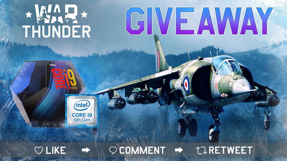 War Thunder Final Advent Giveaway Is Here Win Intel Processors And Harrier Vehicle Packs By Telling Us What Vehicles Would You Like To See In War Thunder In 21 And