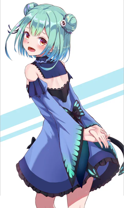 見返りるしあちゃん #絵クロマンサー 