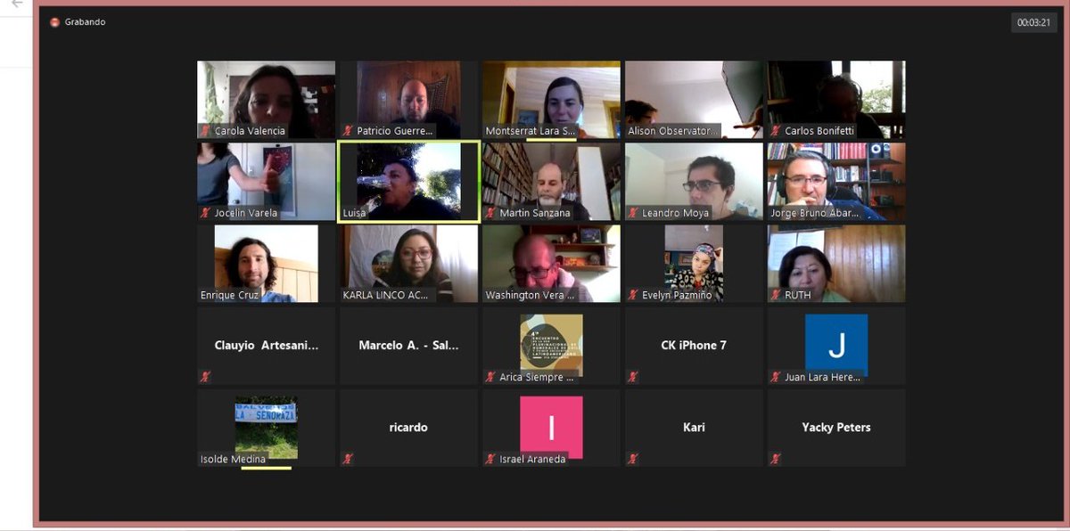 RedHumedalesCH's tweet photo. Hoy Tercer día en el #4toEncuentroHumedales 🤩🙌🌱💧🌍‼, mucho por hacer, mucho por discutir en pro de avanzar 💪🔥 ahora en trabajo interno 🙌 https://t.co/5nsiM60doJ