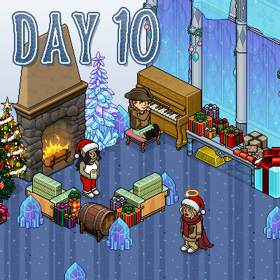 HabboQuestsWeb's tweet photo. 🎁 ON THE 10TH DAY OF CHRISTMAS... 🎁
My true HabboQuests love gave to me, 50c! 
- Follow
- Retweet
- Tag a friend to spread the festive cheer!
Deadline: 24 hours - good luck! 🎄 https://t.co/JTvJCYA3t8