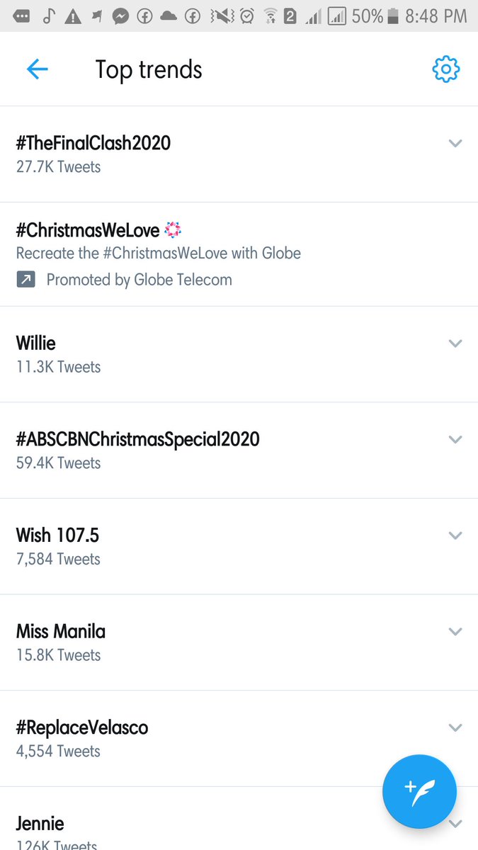 JannineShi's tweet photo. Top trending tayo Guys...
#TheFinalClash2020 https://t.co/dUxGCyWIIB