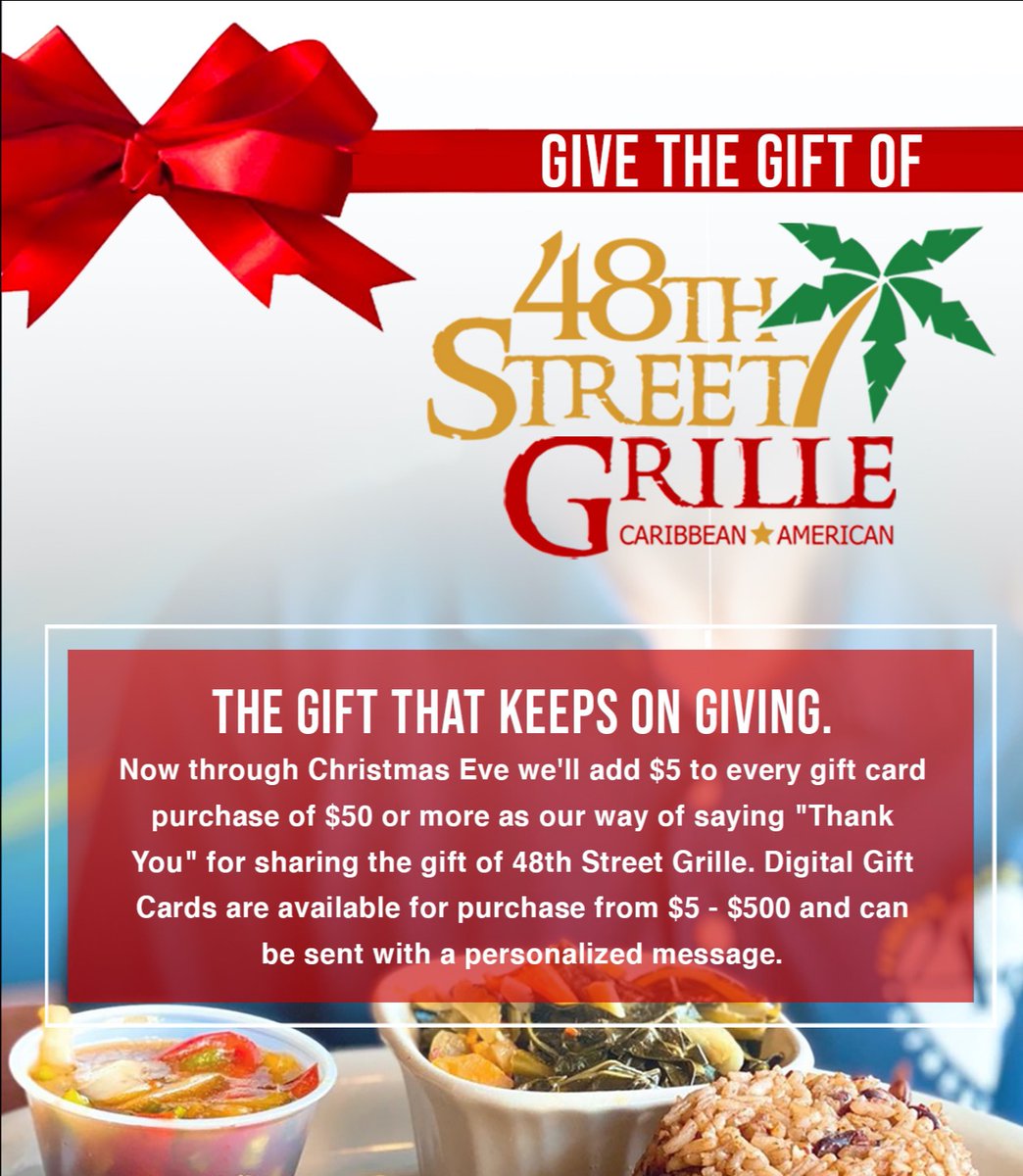48thstgrille_'s tweet photo. Last Chance to Pre-Order Christmas Dinner! - https://t.co/ZcKDHaErha https://t.co/pzk6vBFTAk
