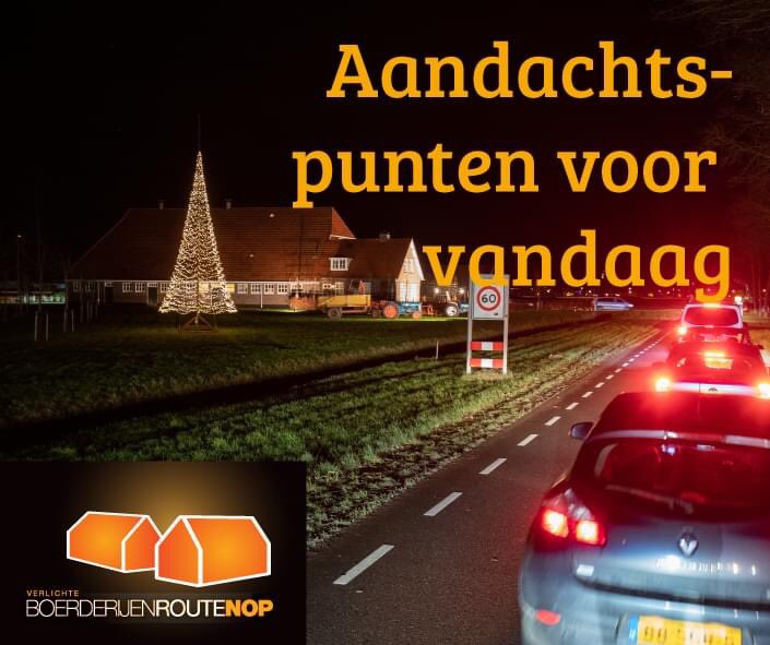 LichtrouteNOP's tweet photo. In verband met de drukte op de route graag aandacht voor het volgende (een draadje): 

• Begin de lichtroute op de locatie het dichtst bij huis. Bepaal dit punt op de routekaart: https://t.co/vY26WJtVVF https://t.co/fN1HIqyI5v
