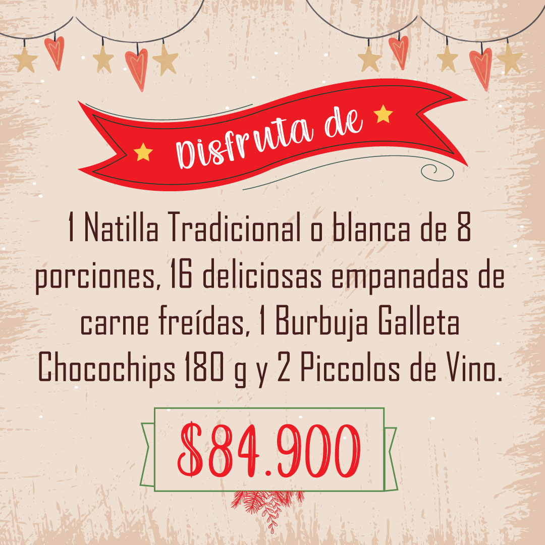 ¿Pensando en que regalar? 🤔 ¡Nosotros tenemos la solución! 🤩 Píde ya este increíble Kit Lealtad y sorprende a los que más quieres 🥰

☎ Llama al 487 7777 o al 3009109611

#PanPaYa #SiempreDelicoso #NavidadPanPaYa #ElValorDeEstarJuntos