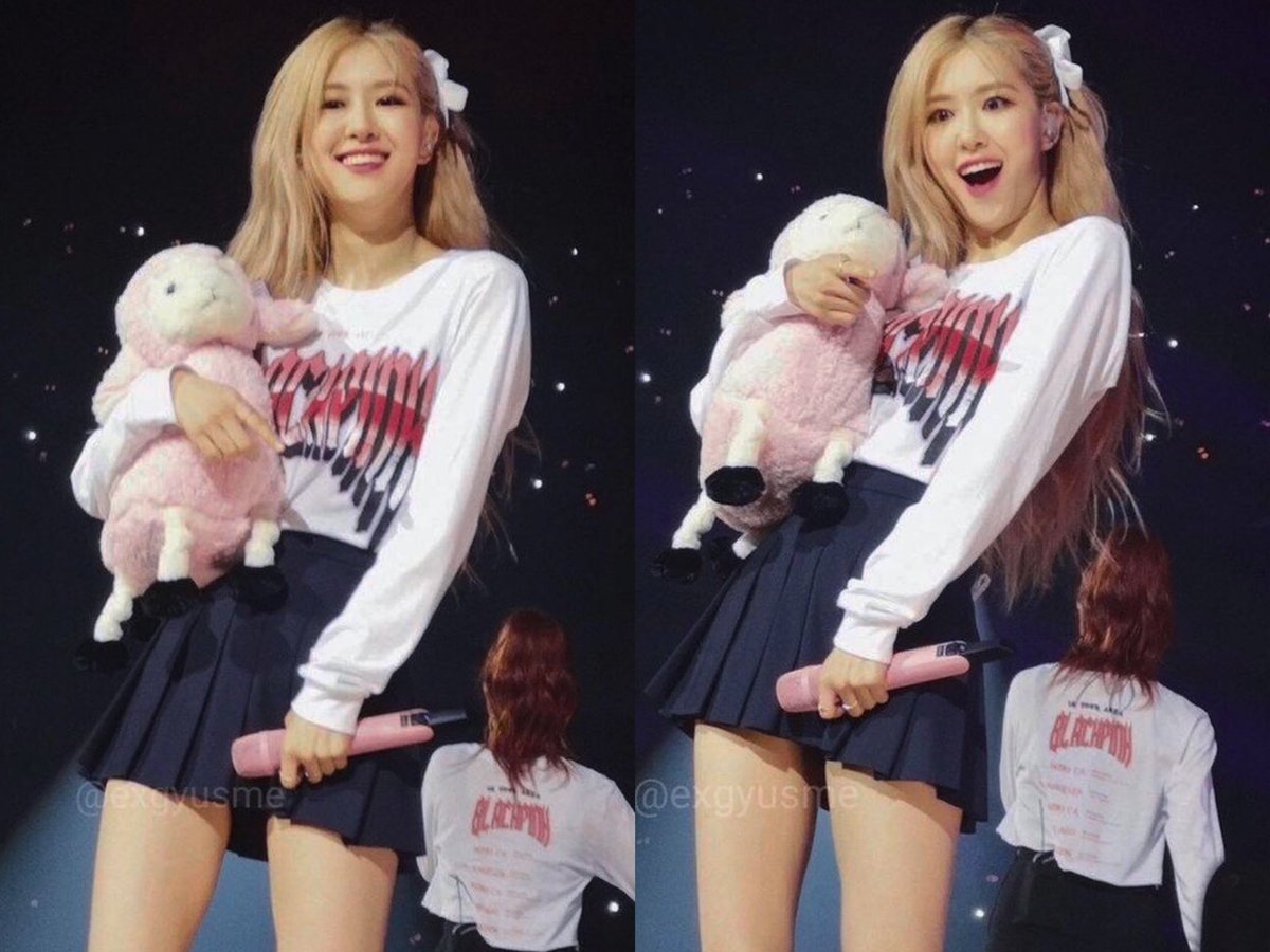 how rosé looks in real life; a thread