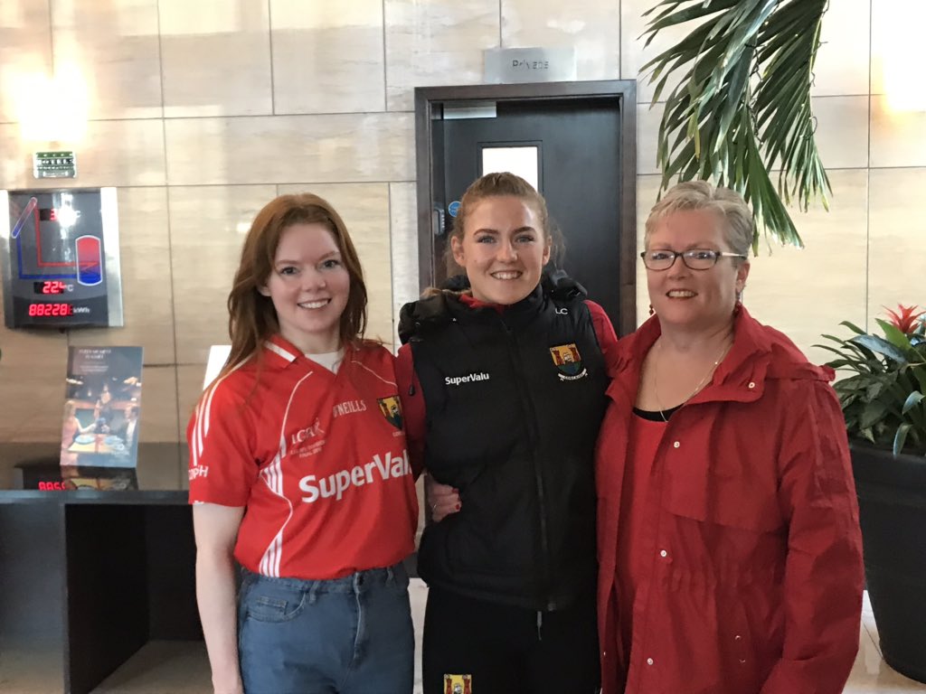 CorkLGFA's tweet photo. @StColumsLadies @ColumsGAA @libbycopp and her sister &amp; mam here in Dublin ahead of our @LadiesFootball @SportTG4 All-Ireland Senior Final in @CrokePark 
@eastcorklgf @mid_cork @NorthCorkLF @westcorkladies https://t.co/ivmnxn73MO