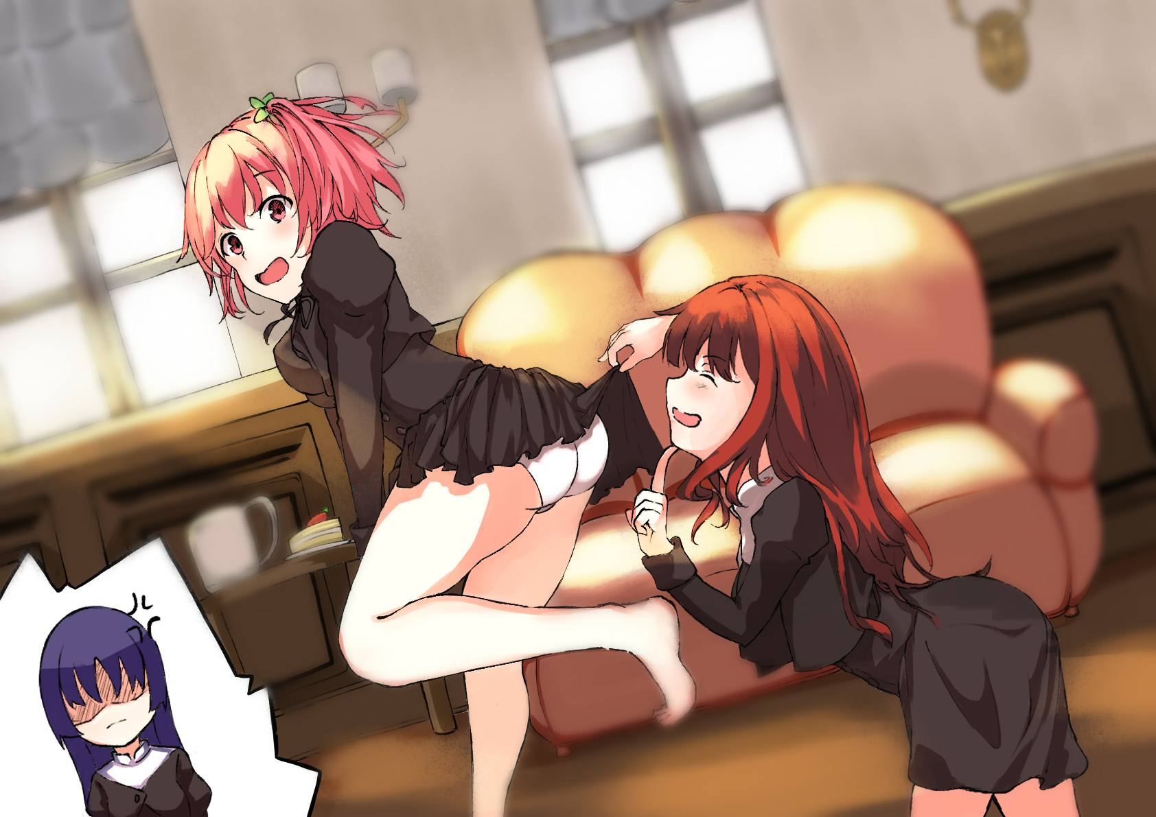 Манга Assault Lily Bouquet Юри