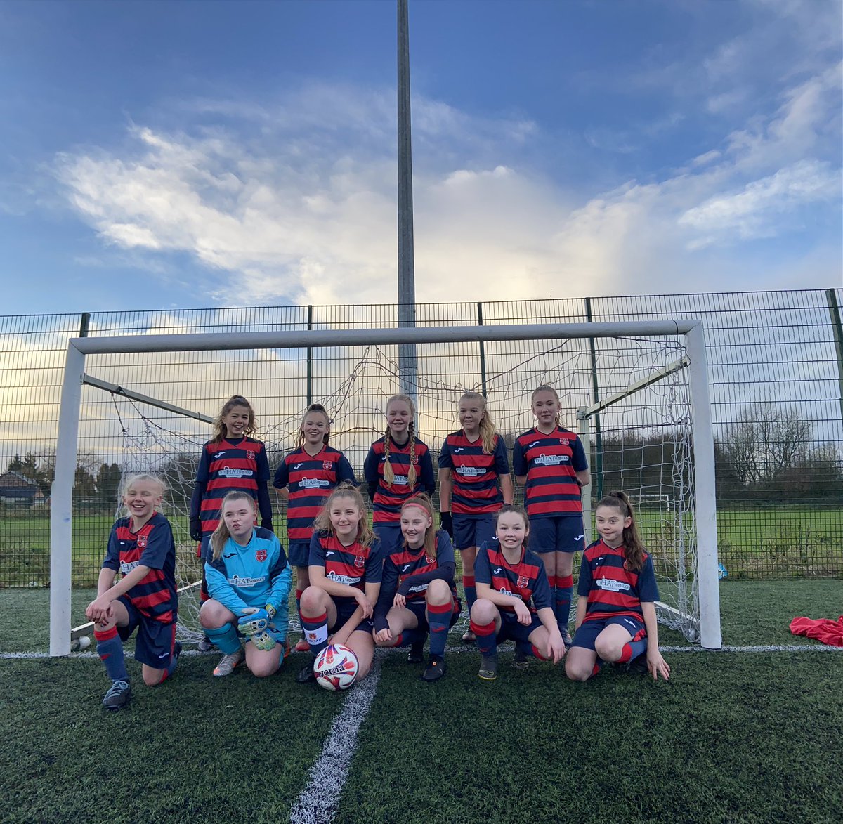 Pumasgfc's tweet photo. Our Under 12’s would like to thank @thehatworksltd for sponsoring their new kit! ❤️💙⚽️ https://t.co/tEbVKW9b9s