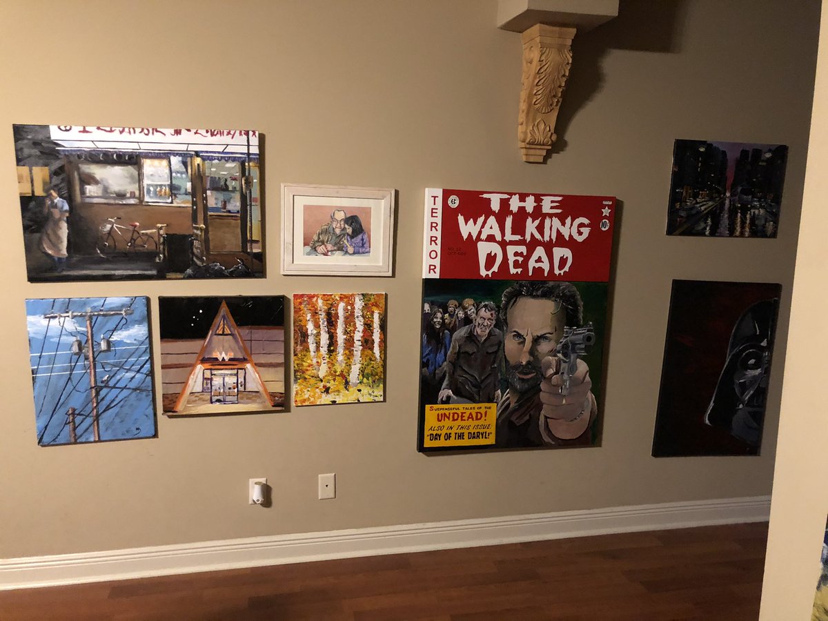 Thought I’d show you around my “Gallery” 1/