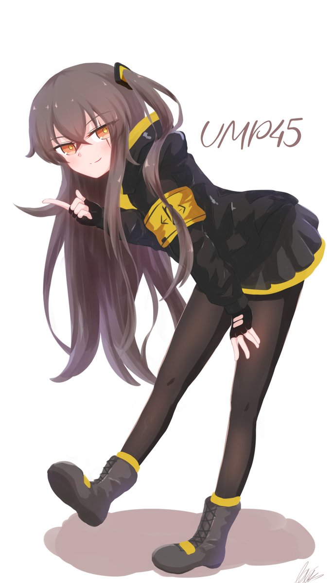UMP45(ドルフロ) 「UMP45
#ドルフロ #少女前线 #소녀전선 」|Lexisのイラスト