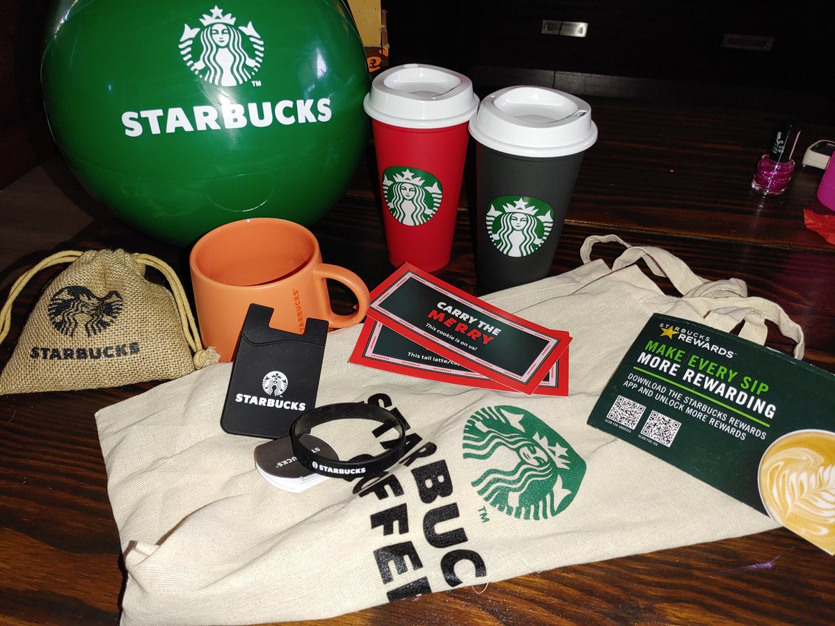 My first #Starbucks experience was just #brilliance <a href="/StarbucksSA/">StarbucksSA</a> <a href="/StarbucksCare/">Starbucks Care</a>  <a href="/StarbucksCT/">StarbucksCapeTown</a> Thank You for the lovely goodies.