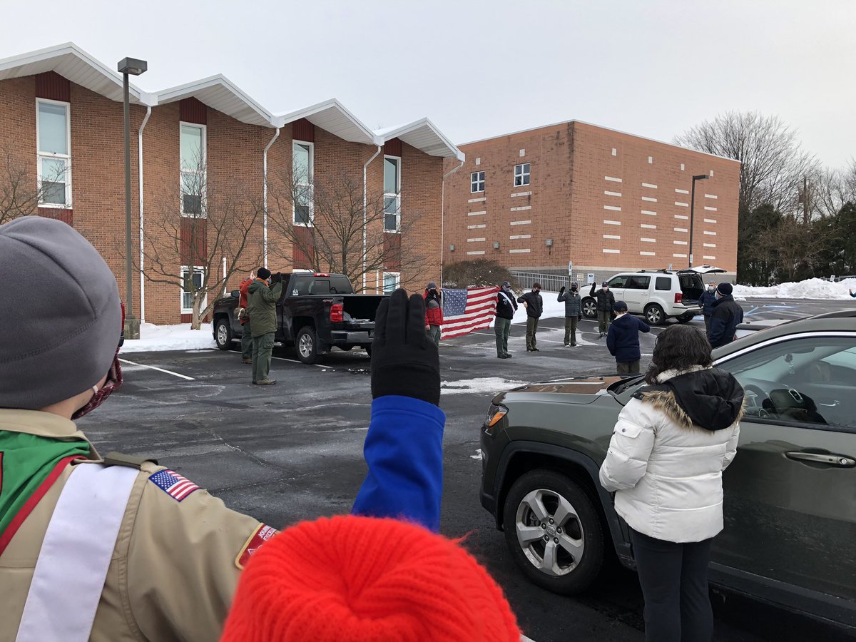 Bailey1Julie's tweet photo. #onestepclosertoeaglescout Thank you Troop 362 for hosting a Court of Honor 2020 Covid style! https://t.co/X5LxZO4uYz
