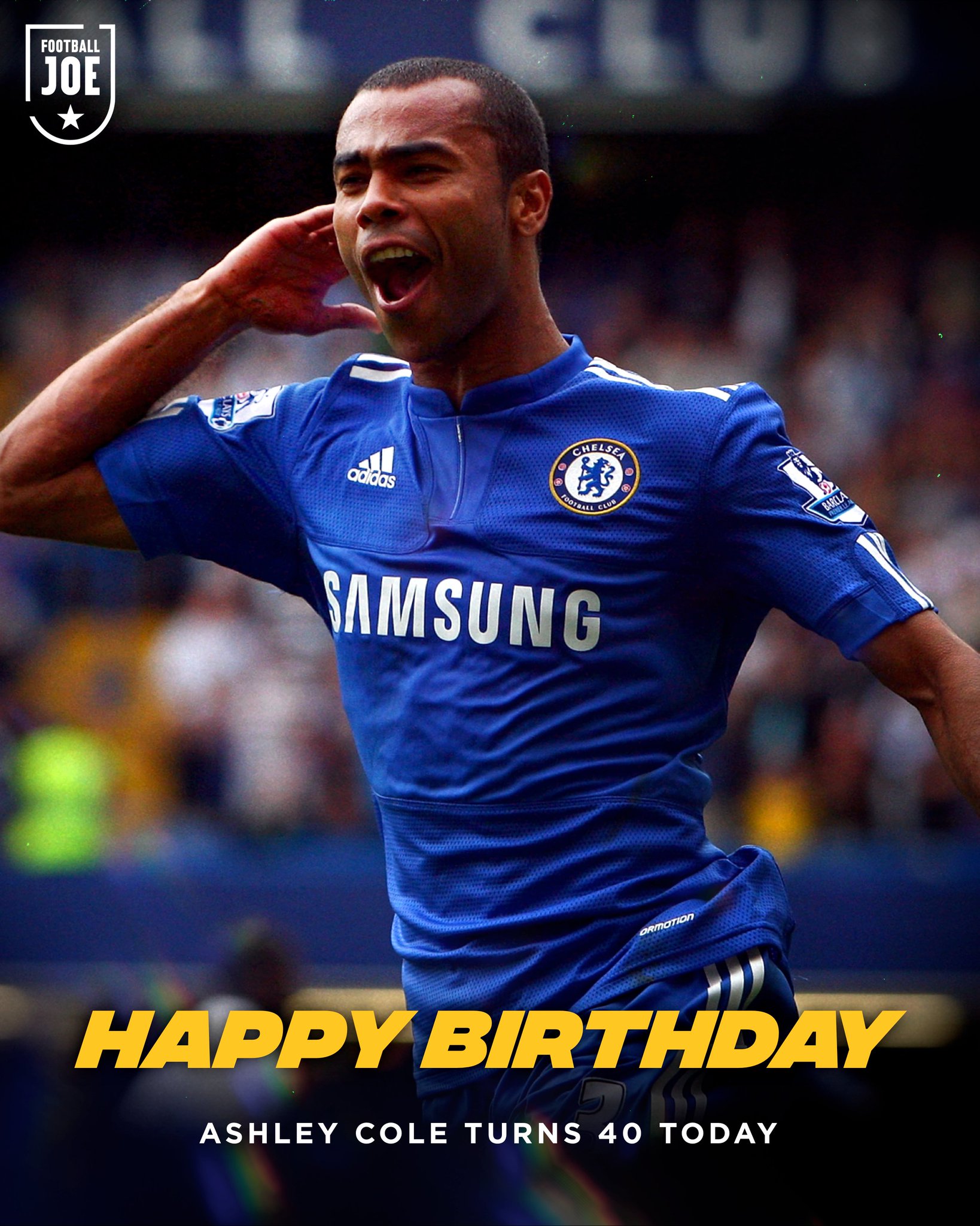 Happy 40th birthday to Ashley Cole  