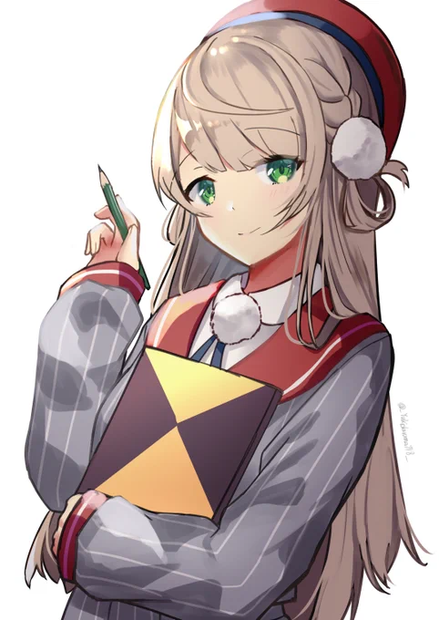 うい先生の髪を伸ばしてみた。
 #ういしぐれぇ 