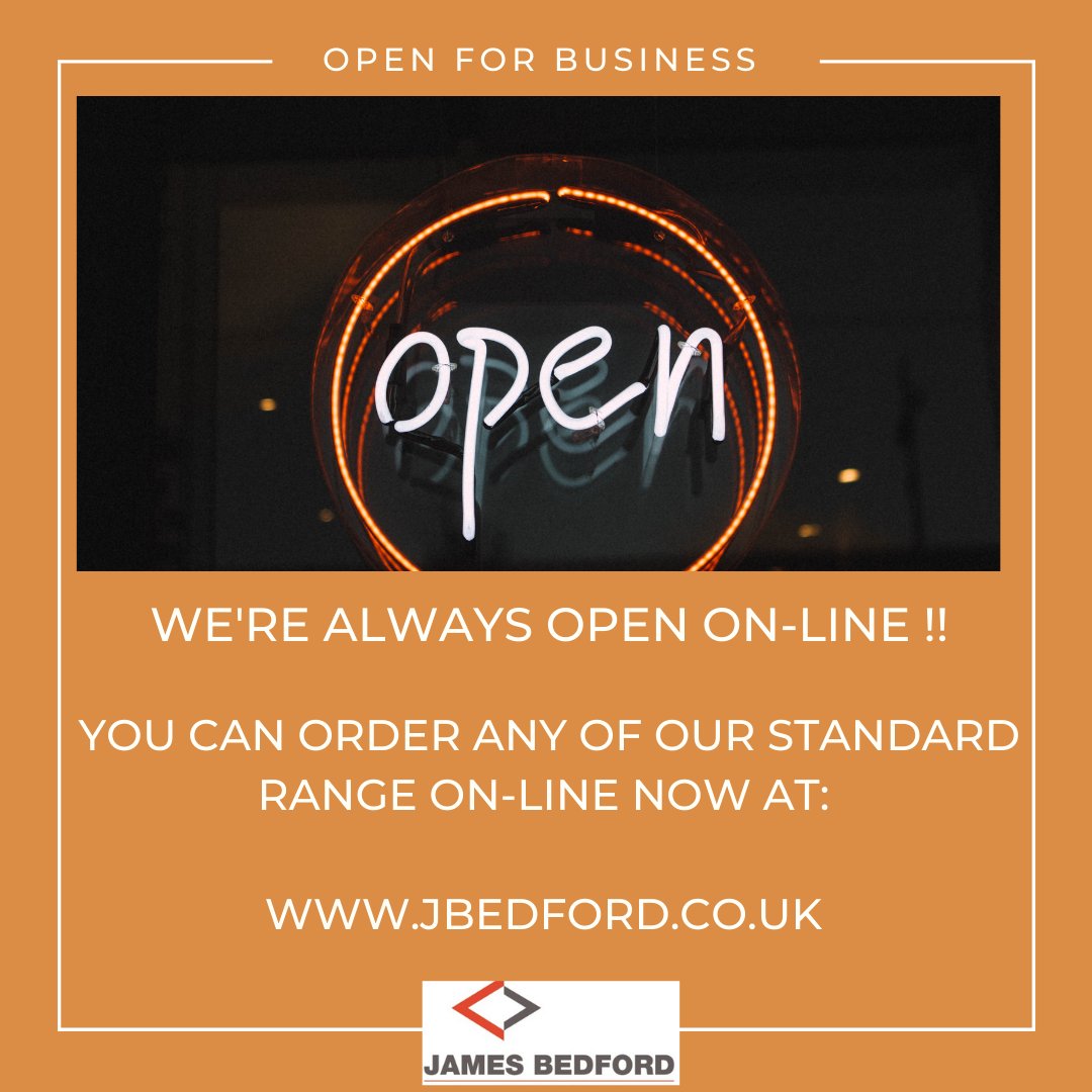 Our office may be closed but you can always browse and shop on-line over at jbedford.co.uk 
#manufacturing #engineering #welding #madeintheuk #healthandsafety #sitesafety #facilities #facilitiesmanagement🛠️ #hazardousstorage #trolleys #workbenches #storagecabinets