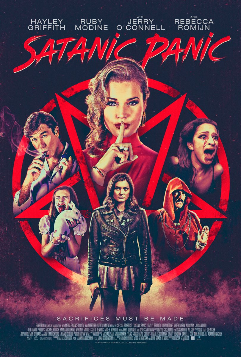 _tuz_'s tweet photo. Satanic panic #chelseastardust #hayleygriffith #rubymodine https://t.co/qtgrQIbZnH
