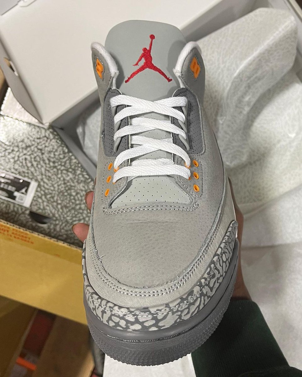 Justfreshkicks No Twitter In Hand Look At The 21 Air Jordan 3 Retro Cool Grey T Co 2deb3jzxhy