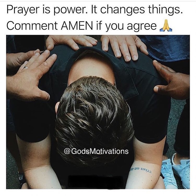Pray, pray, pray! ✝️🙏