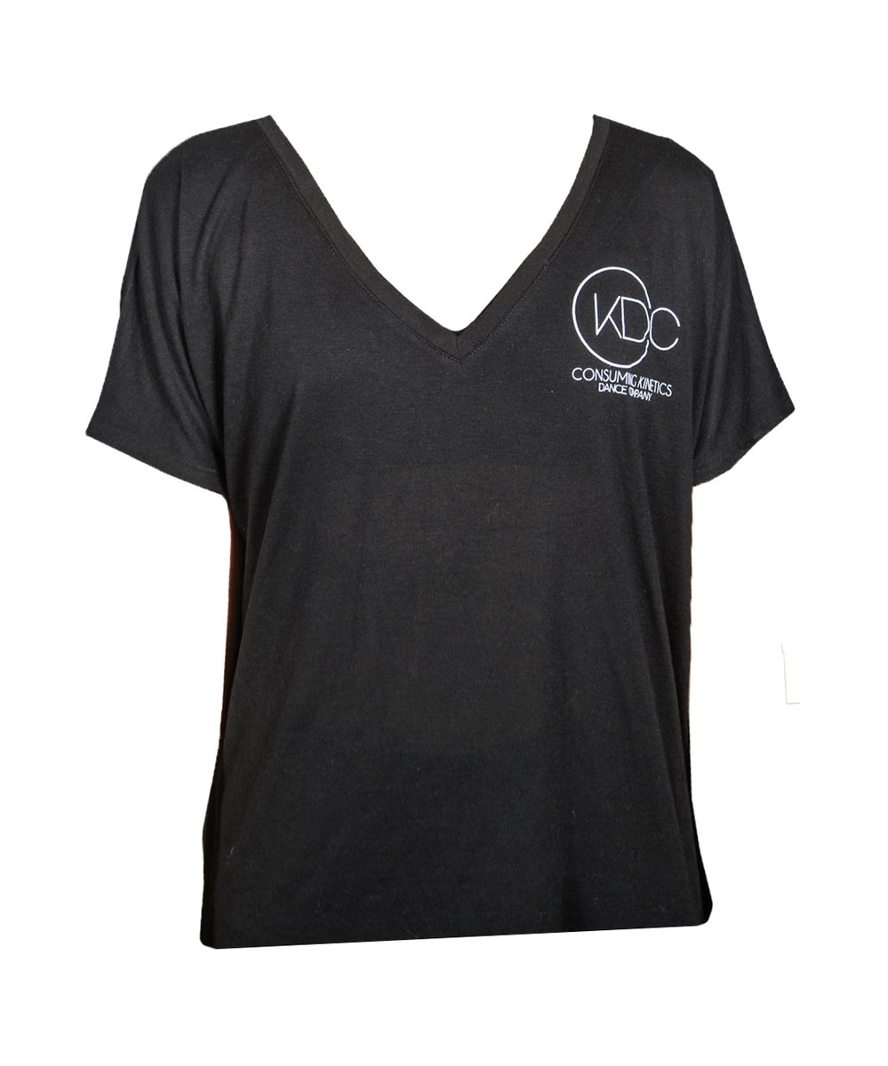CKDanceCo's tweet image. HAPPY MERCH MONDAY! We will be highlighting our favorite CKDC merch! The CKDC black v-neck is a soft and classic way to rep CKDC! Purchase your shirt today at ckdc.org/shop! #CKDCswag #dancemerch #merchandise #repCKDC