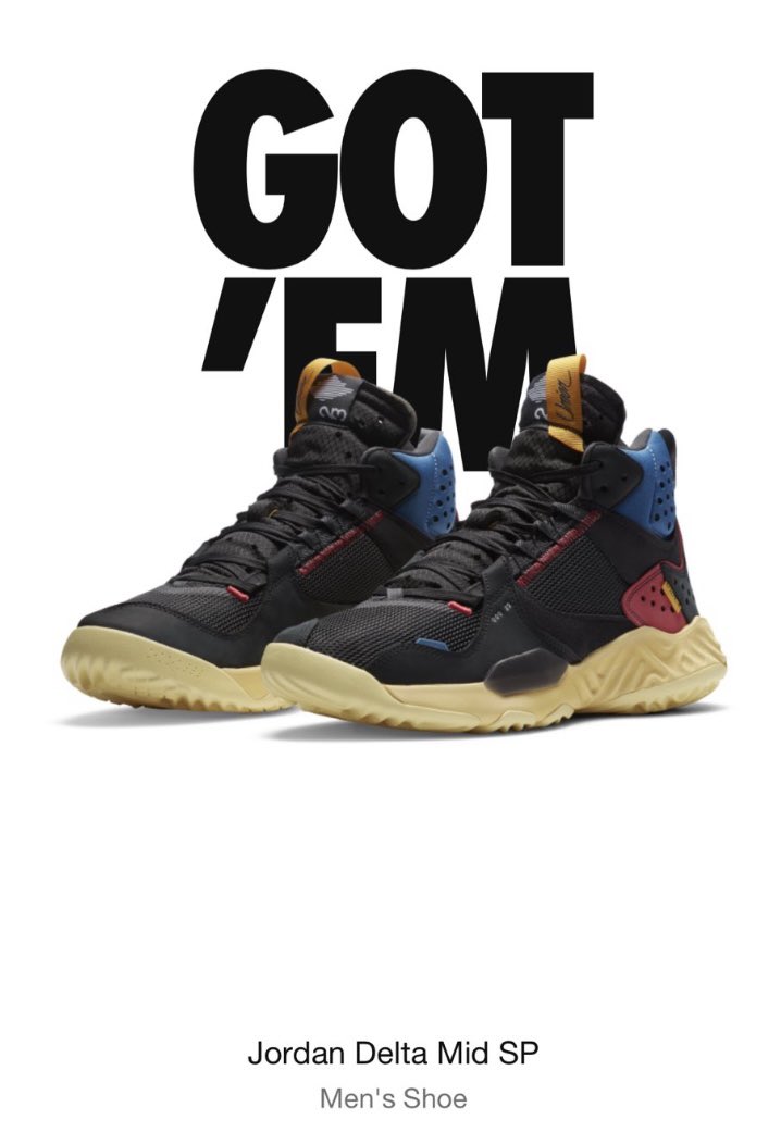 snkrpops's tweet image. Jordan Delta Mid Union Off Nior
Size
11M:AVAILABLE 
Dm for pricing 
.
.
.
.
.
.
.
.
#jordan #union #snkrapp #snkr #gotem