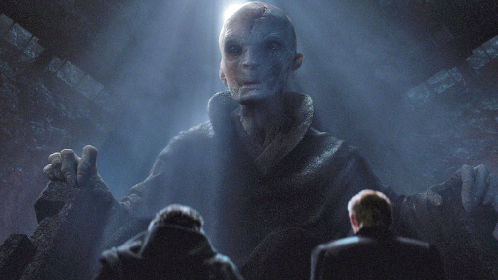 Apparently, Snoke came out of nowhere, but his knowledge and ability in the Force made him the undisputed heir to Palpatine.He never claimed the title of Emperor, strangely, something that maybe should have made people wonder.